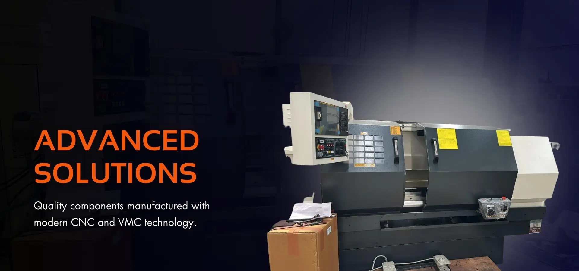 CNC VMC Banner